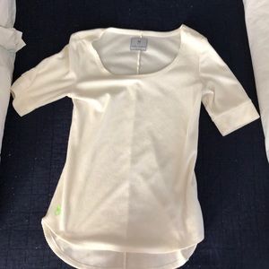 Dudley Stephens College Tee off white XS